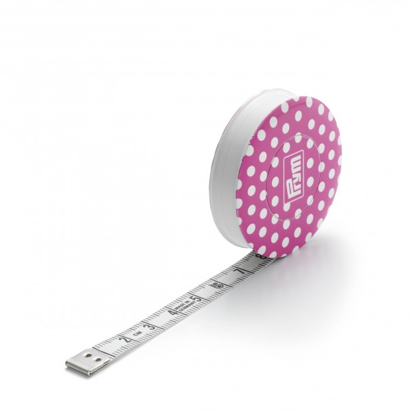 CINTA METRICA PRYM LOVE AUTOMATICA 150CM ROSA LUNA - Image 2
